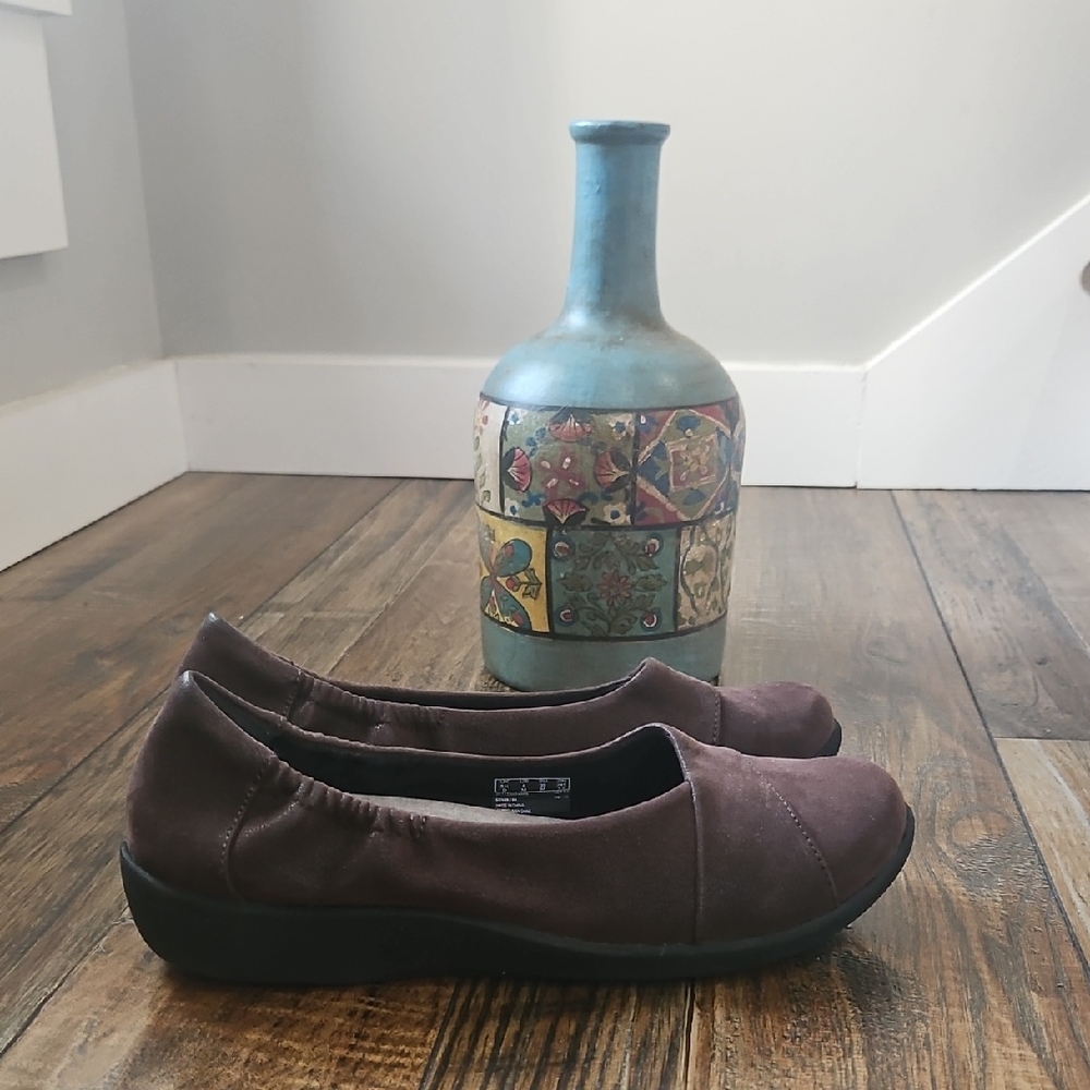 Clarks Women's‎ Dark Brown Flats